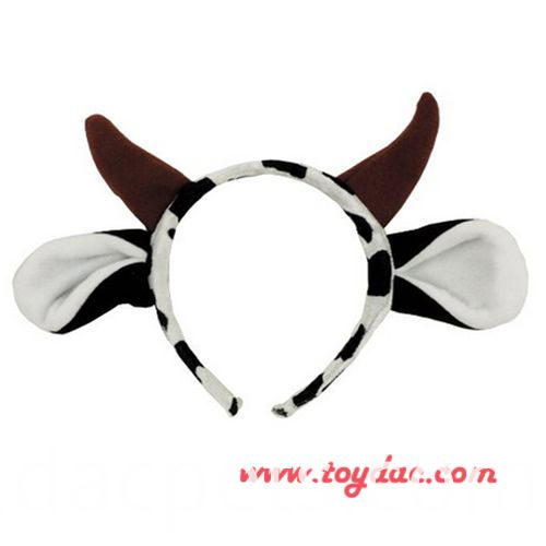 hairband de cabra de felpa plush goat hairband